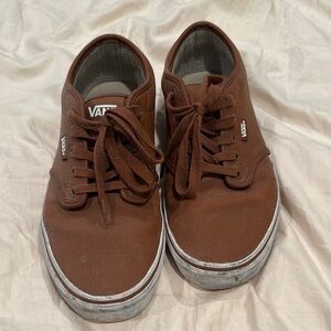 Vans Men's Brown Casual Lace up fashion Sneaker-10.5